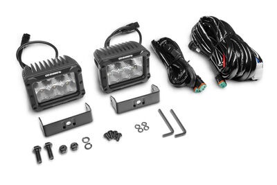 Go Rhino 753003023FBS - LED Light Kits, Anodized, XPLOR Bright