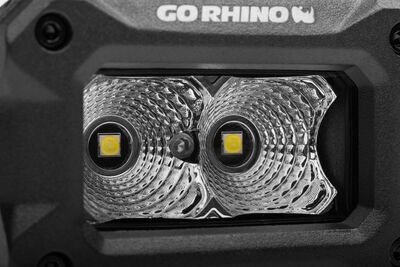 Go Rhino 751003023FBS - LED Light Kits, Anodized, XPLOR Bright