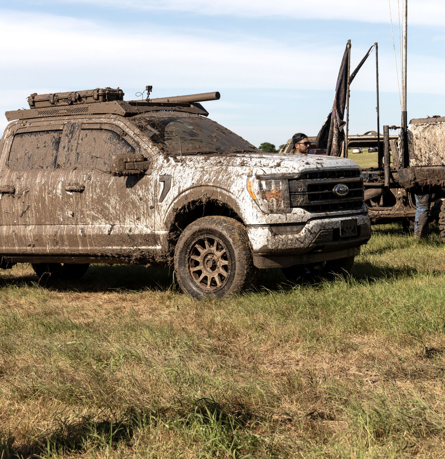 Go Rhino 5933140T - Roof Racks, Crew Cab, Black