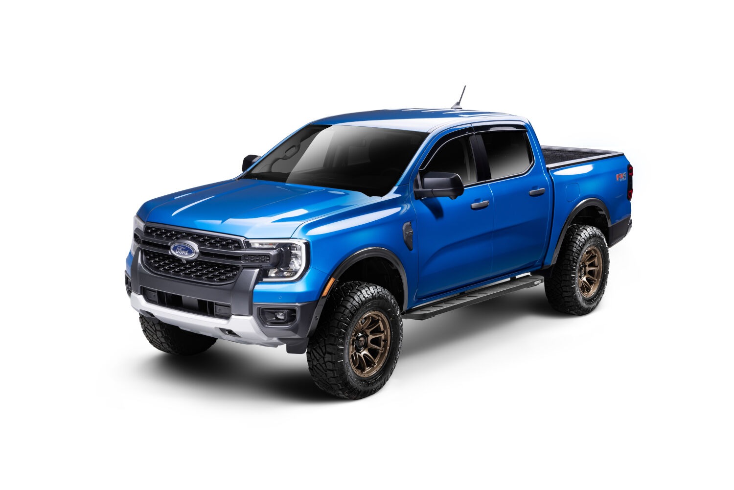 Go Rhino 63036880PC - RB10 Running Boards, Crew Cab, Black