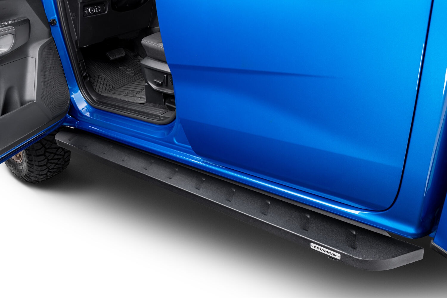 Go Rhino 63036880PC - RB10 Running Boards, Crew Cab, Black