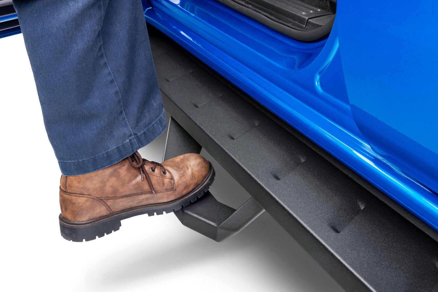 Go Rhino 6303688020PC - RB10 Running Boards, Crew Cab, Black