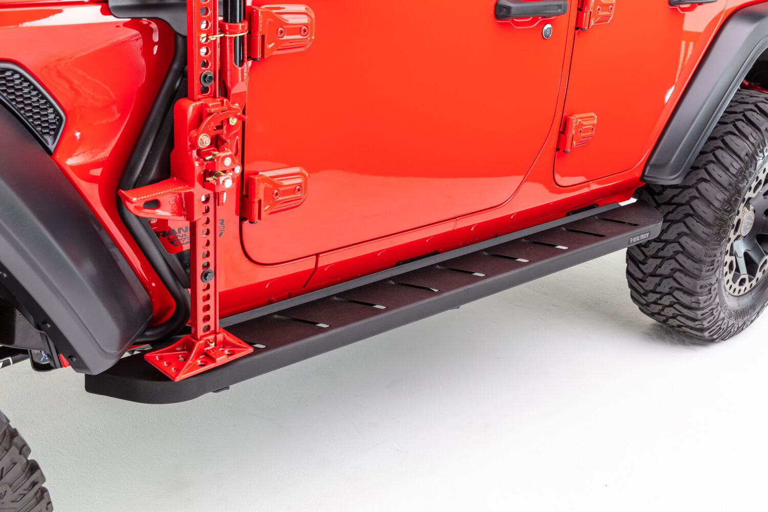 Go Rhino 63450673PC - RB10 Running Boards, Black, Galvanized Steel