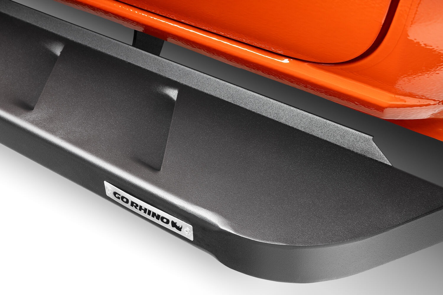Go Rhino 630087PC - RB10 Running Boards, Crew Cab, Black