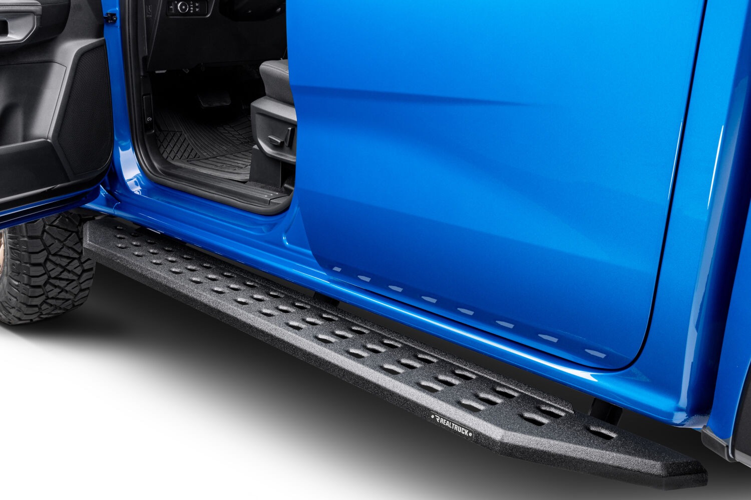 Go Rhino 69036880T - RB20 Running Boards, Crew Cab, Black