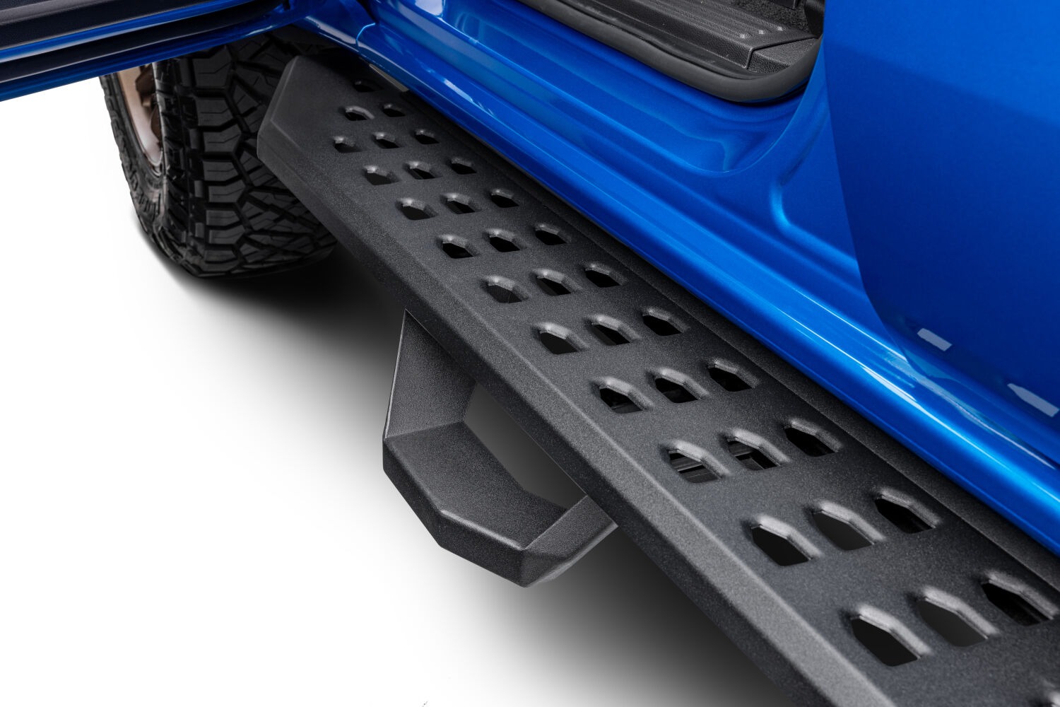 Go Rhino 6903688020PC - RB20 Running Boards, Crew Cab, Black