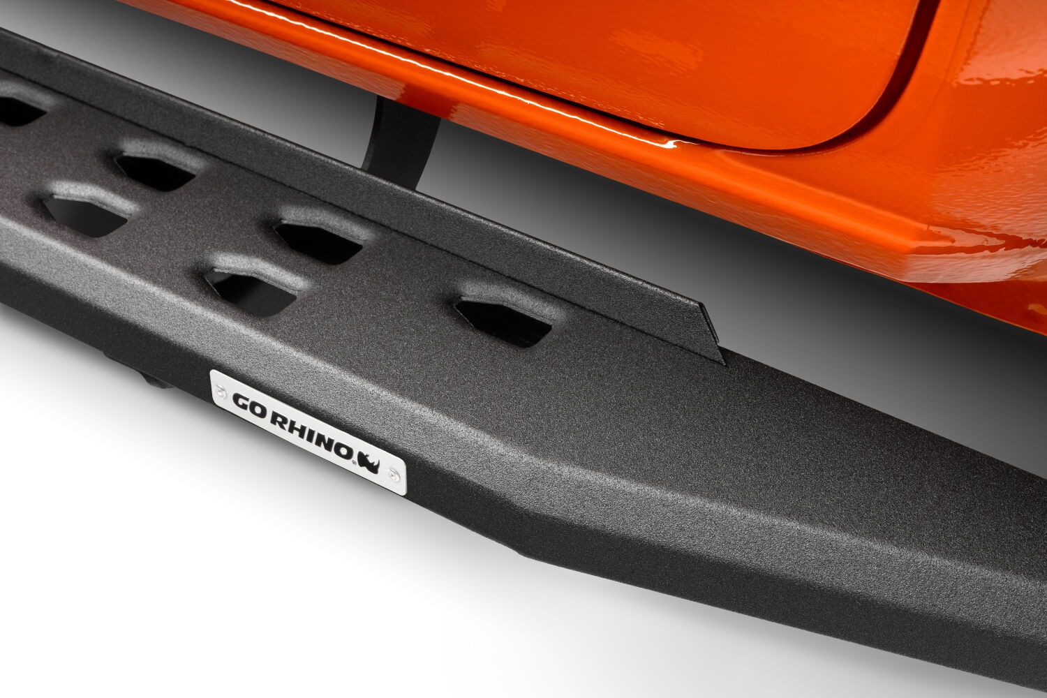 Go Rhino 69404280SPC - RB20 Running Boards, Extended Cab, Black