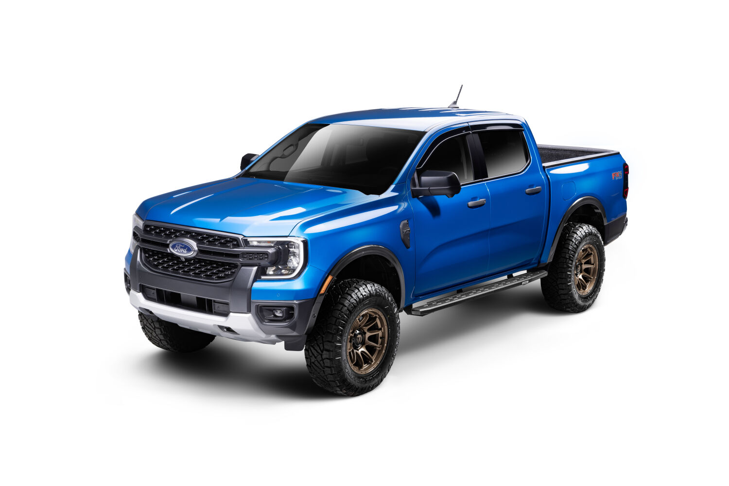 Go Rhino 69036880ST - RB20 Running Boards, Crew Cab, Black