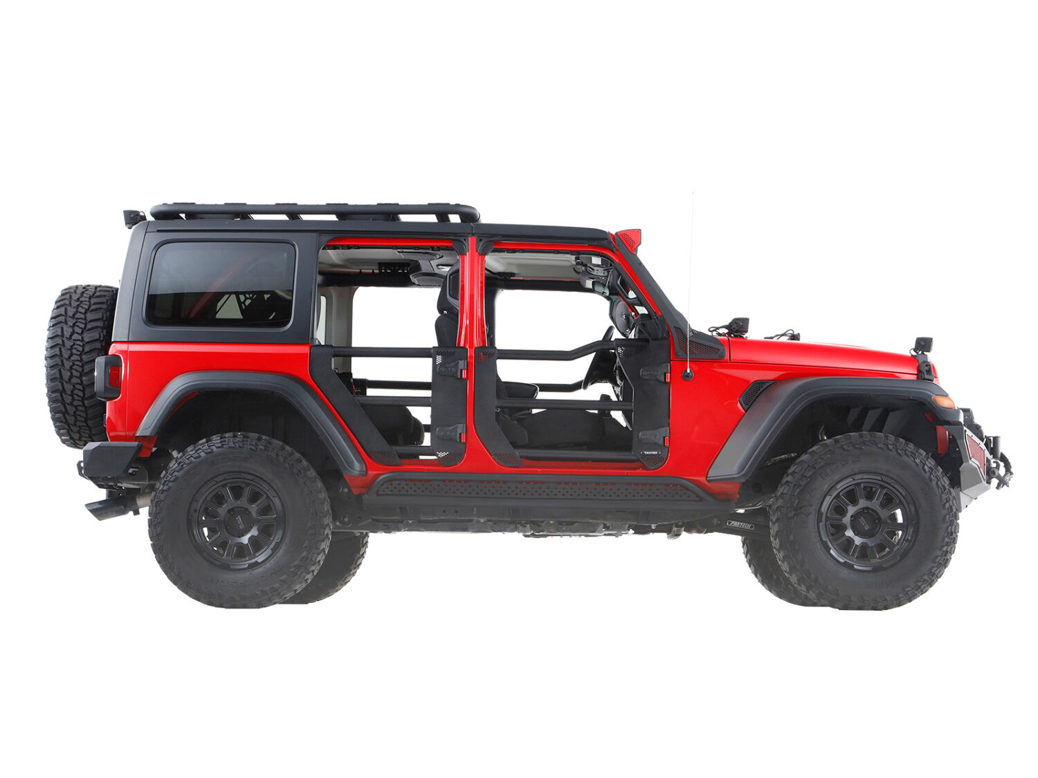 Go Rhino 572601 - Trailline, Crew Cab, Black