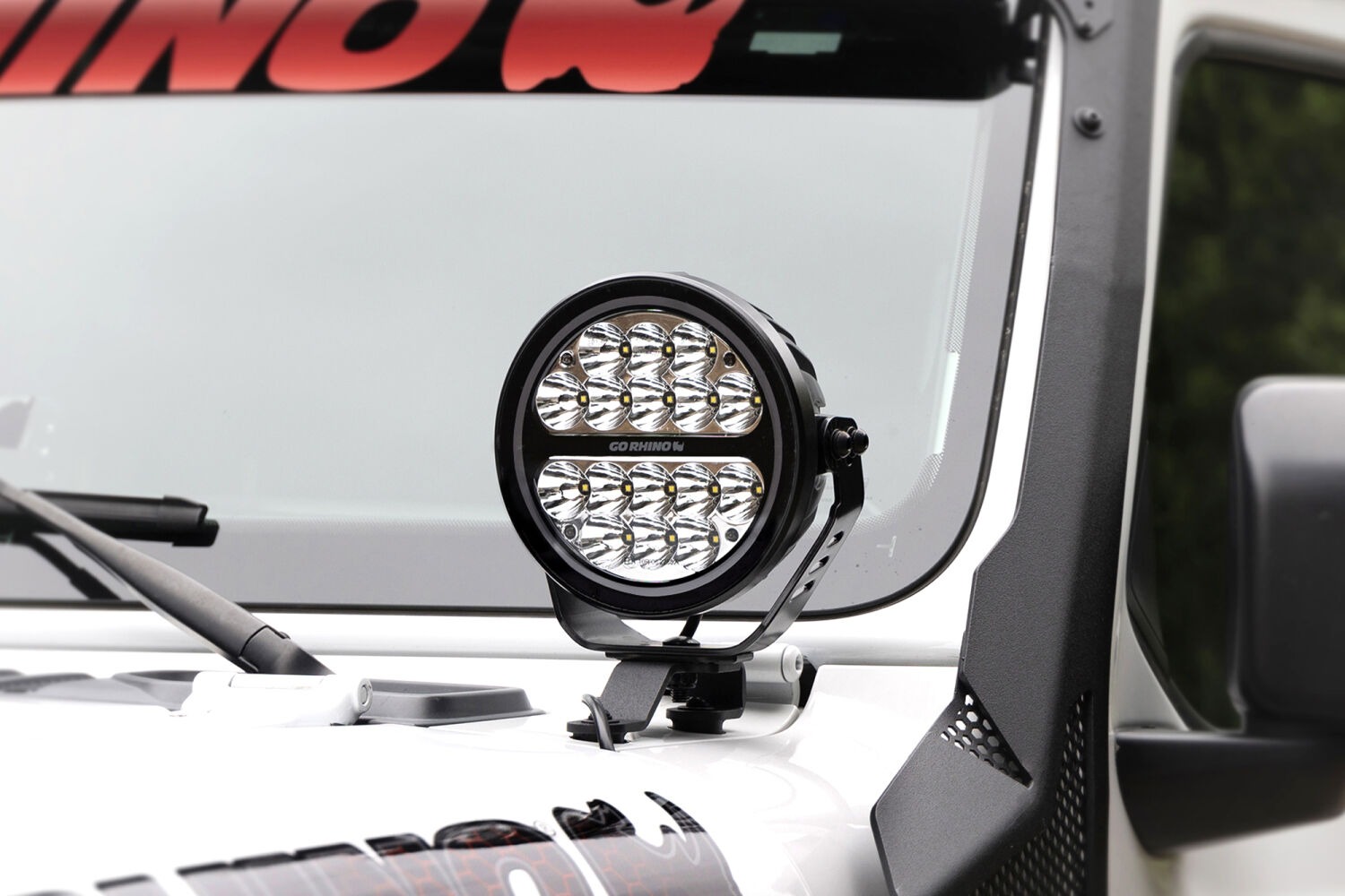 Go Rhino 750800711SRS - LED Light Kits, Anodized, XPLOR Blackout