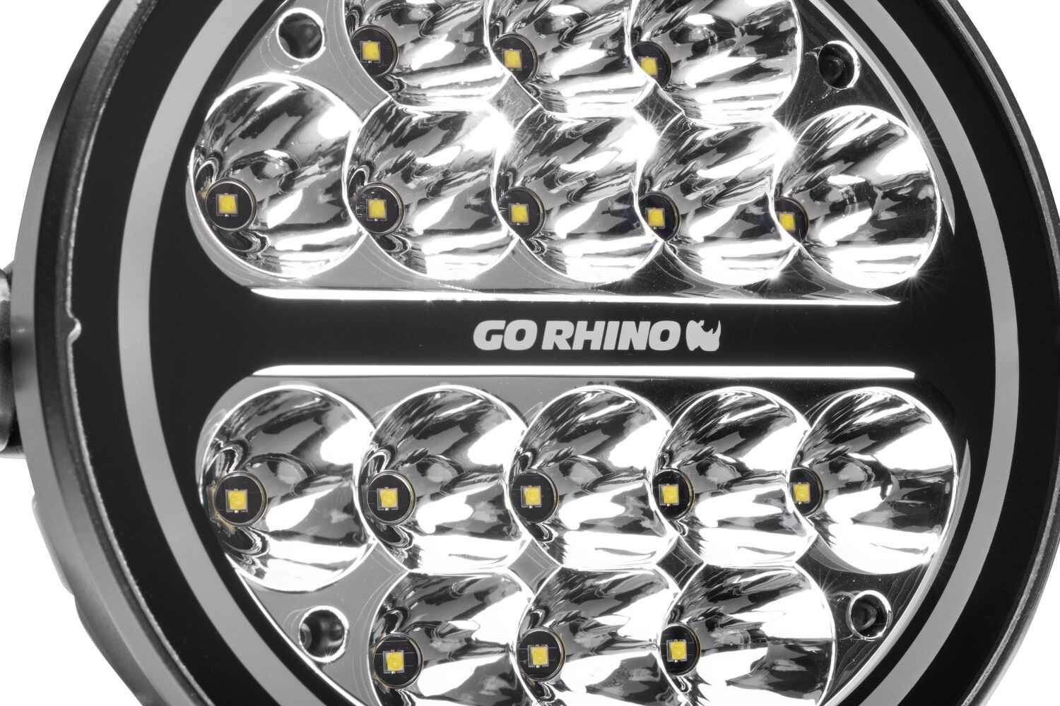 Go Rhino 750800711SRS - LED Light Kits, Anodized, XPLOR Blackout