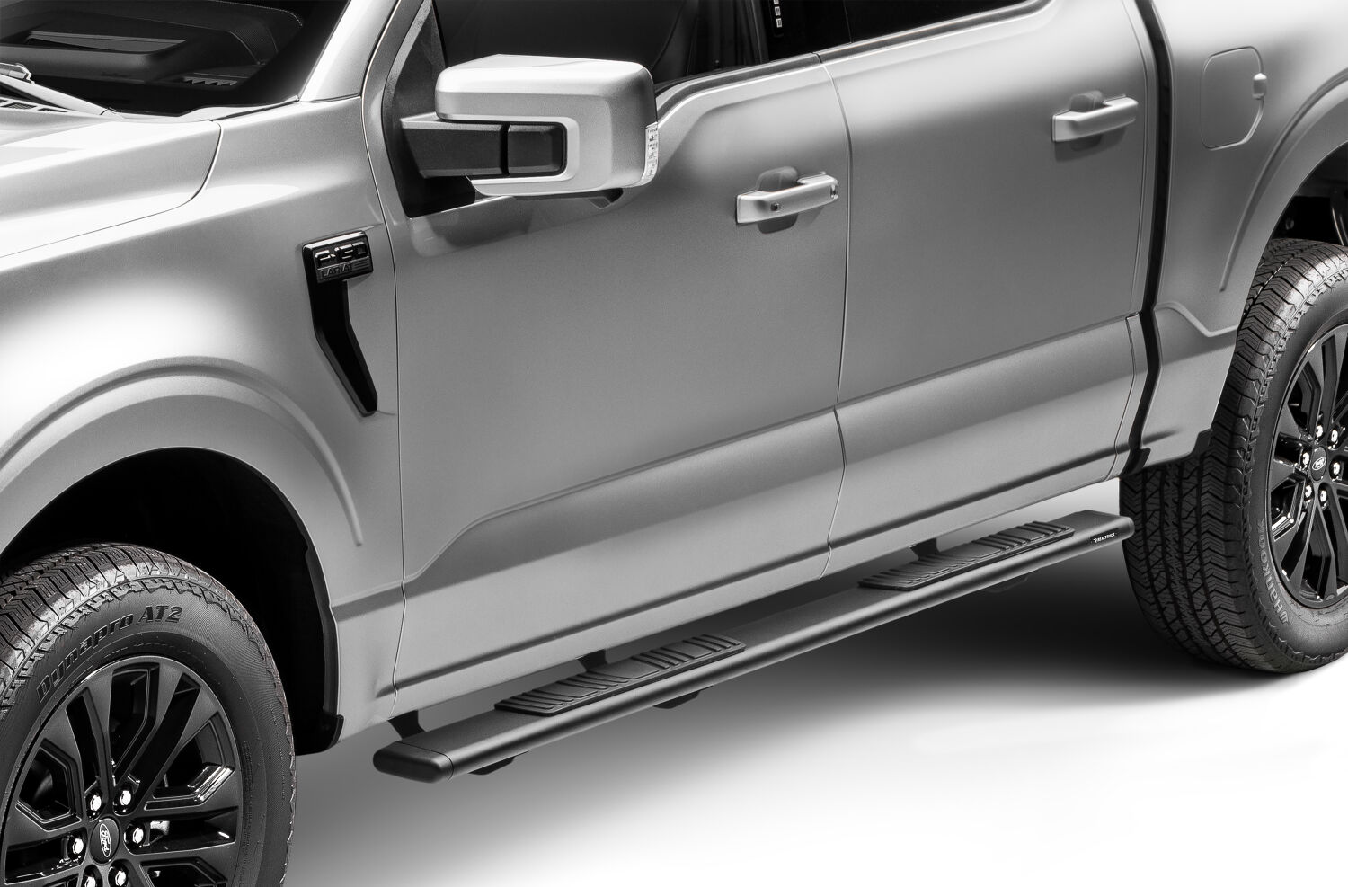Go Rhino 685415587T - Running Boards & Steps, Crew Cab, Black