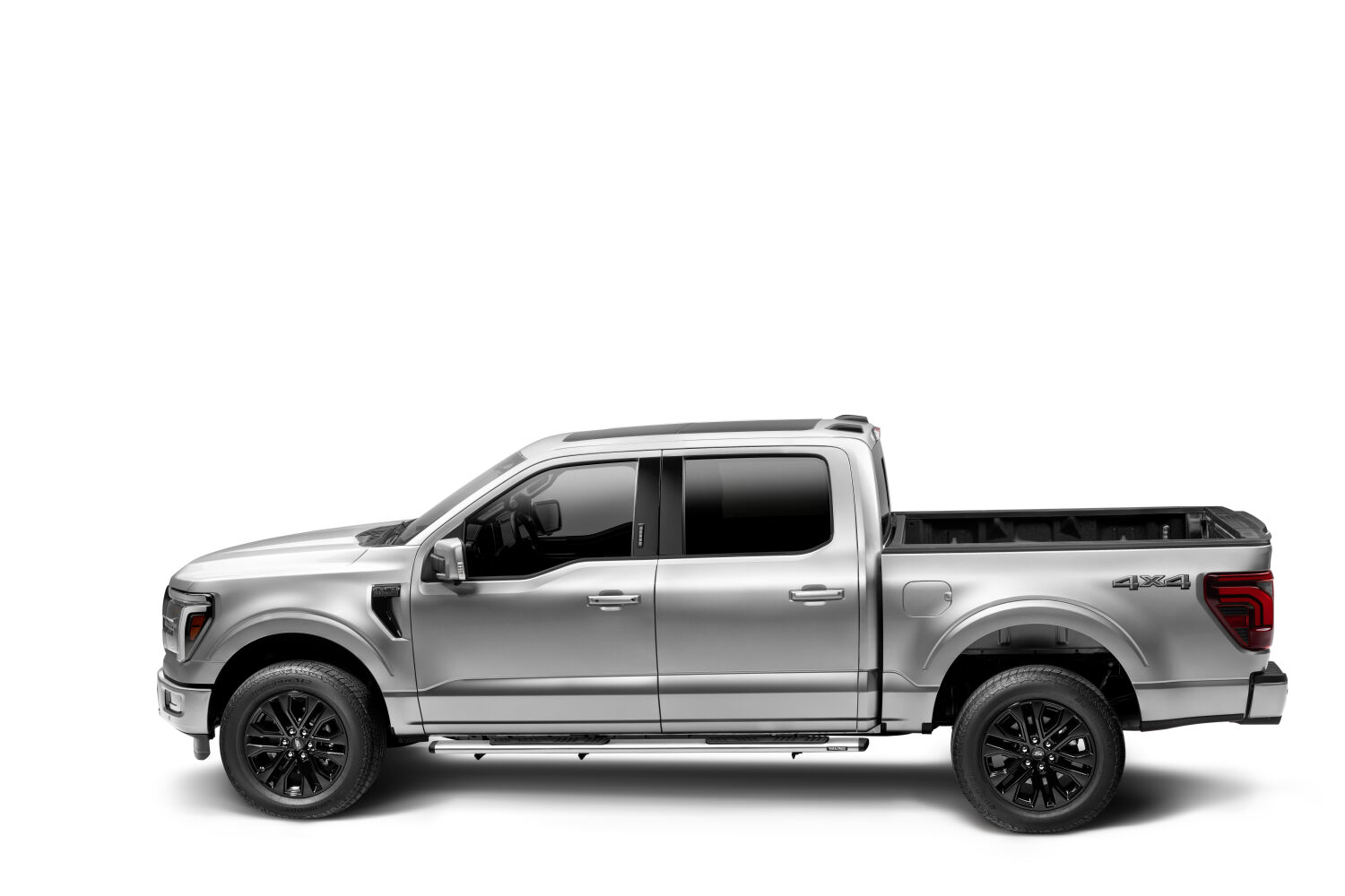 Go Rhino 685415587PS - Running Boards & Steps, Crew Cab, Silver