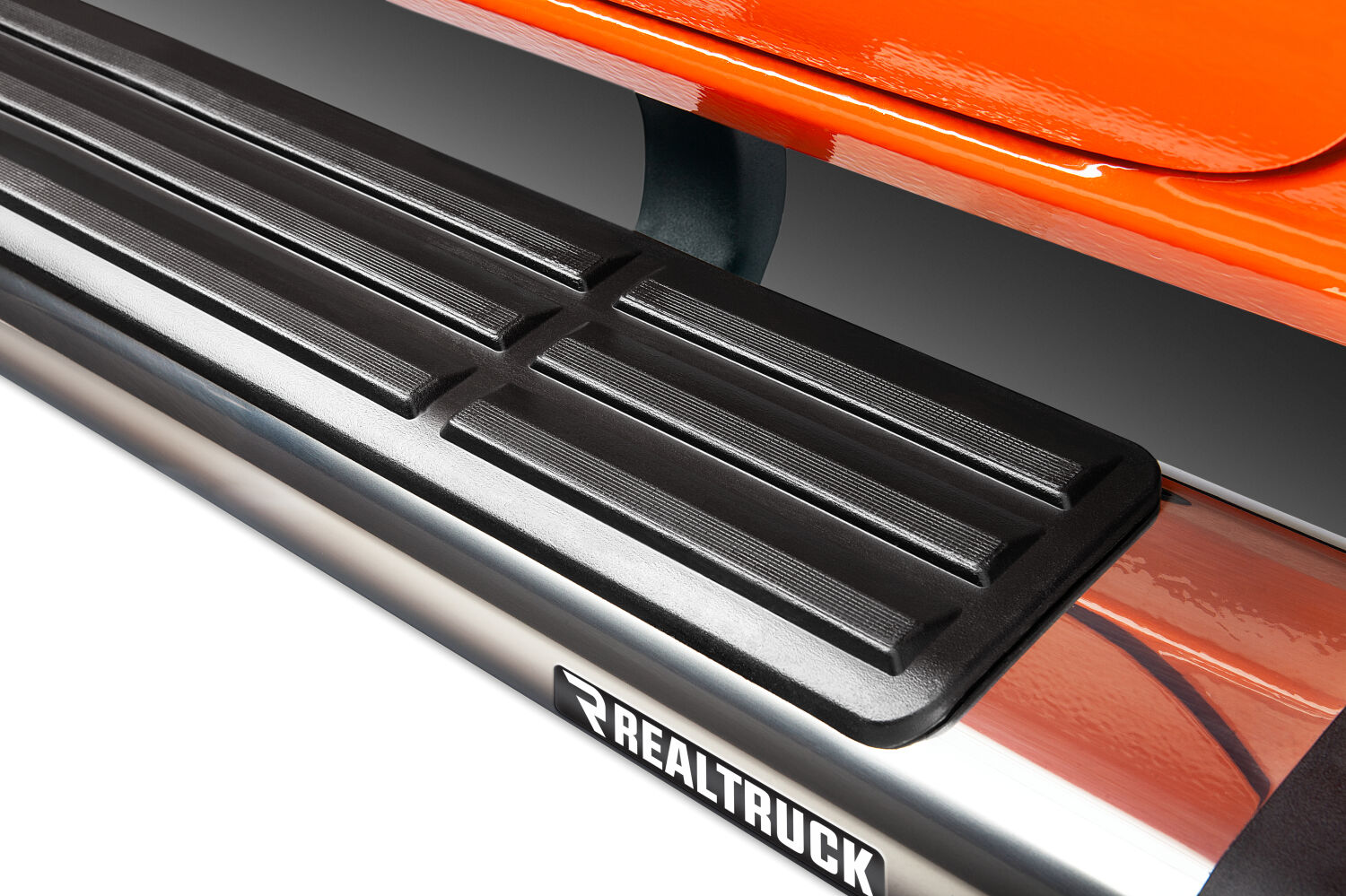 Go Rhino 686443280PS - Running Boards & Steps, Crew Cab, Silver