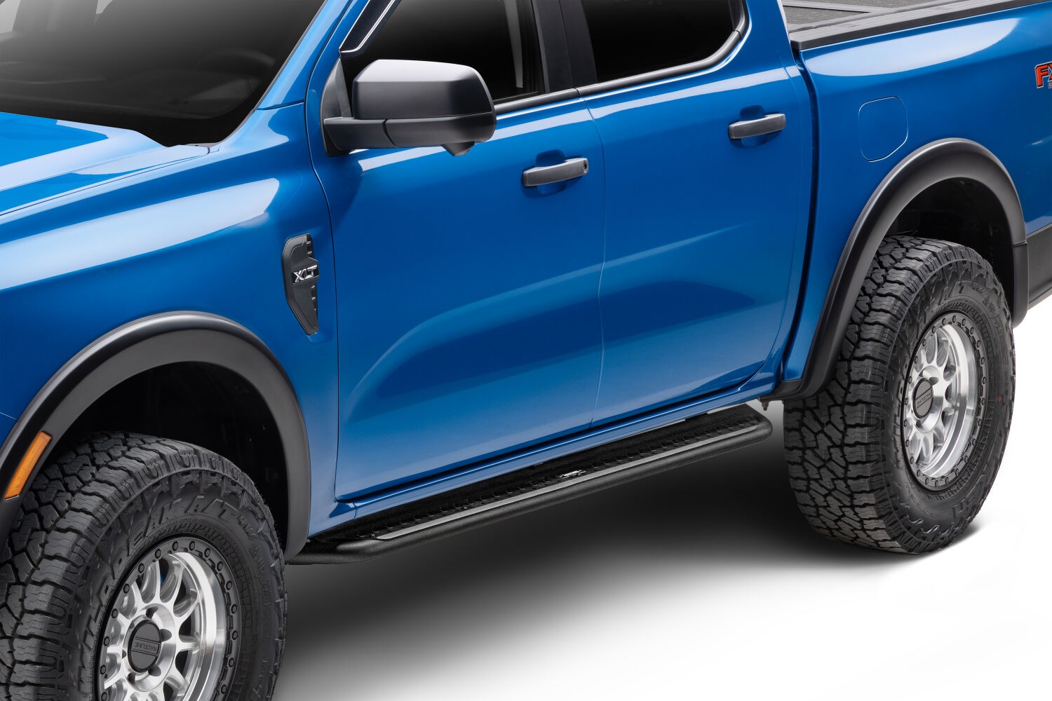 Go Rhino DSS0368T - Dominator Sliders, Crew Cab, Black