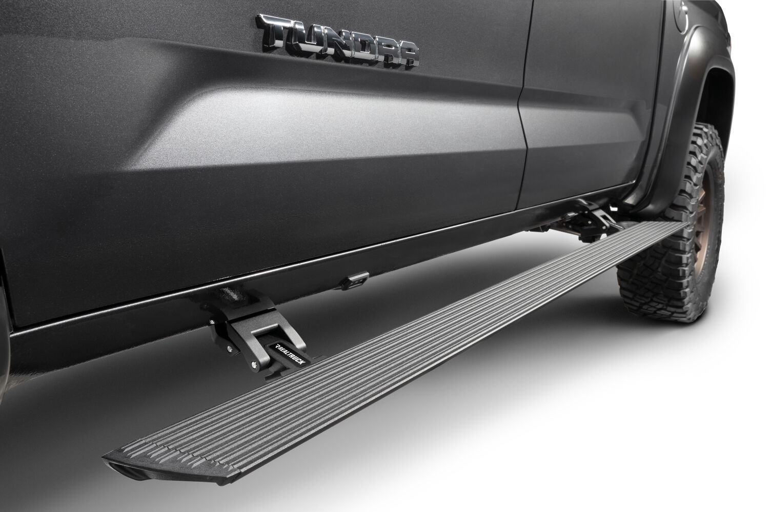 Go Rhino 20444587PC - VoltStep E-Board, Crew Cab, Black