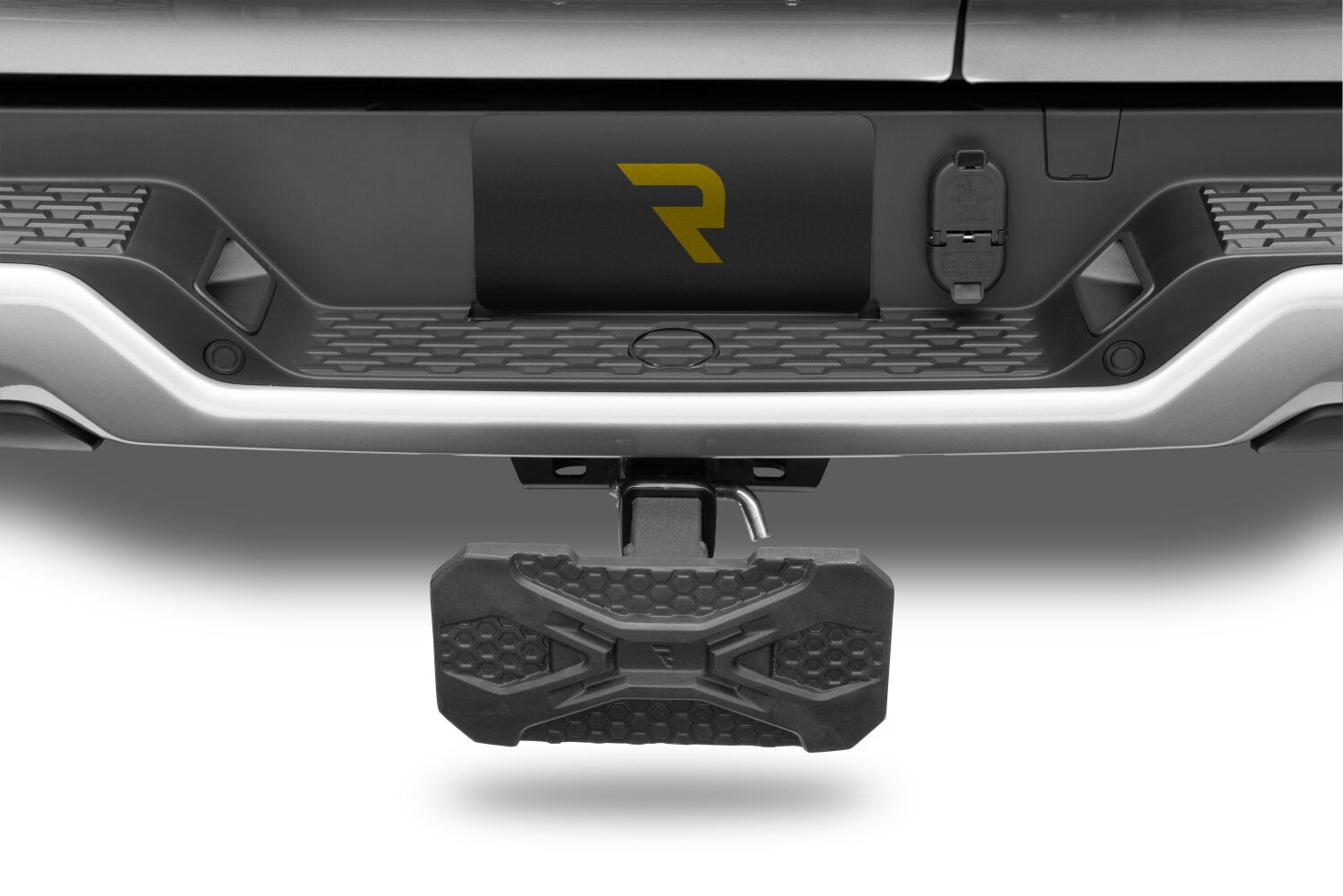 Go Rhino HS2012T - HS-20 Hitch Bump, Black, Composite