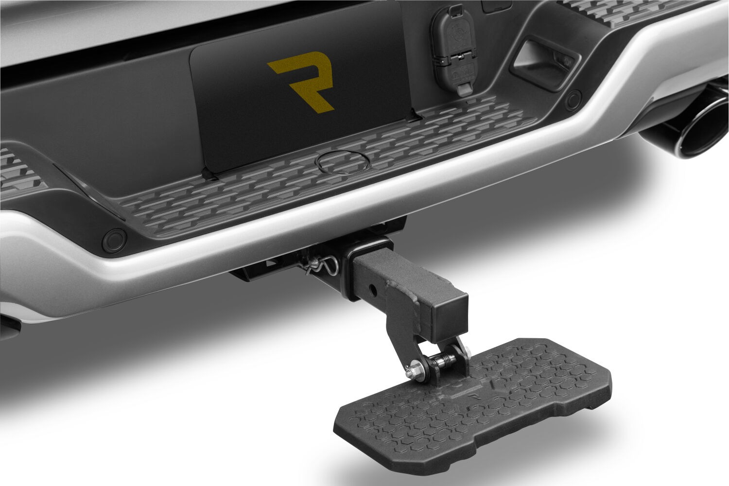 Go Rhino HS2012T - HS-20 Hitch Bump, Black, Composite