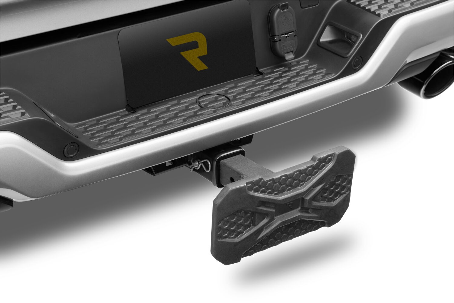 Go Rhino HS2012T - HS-20 Hitch Bump, Black, Composite