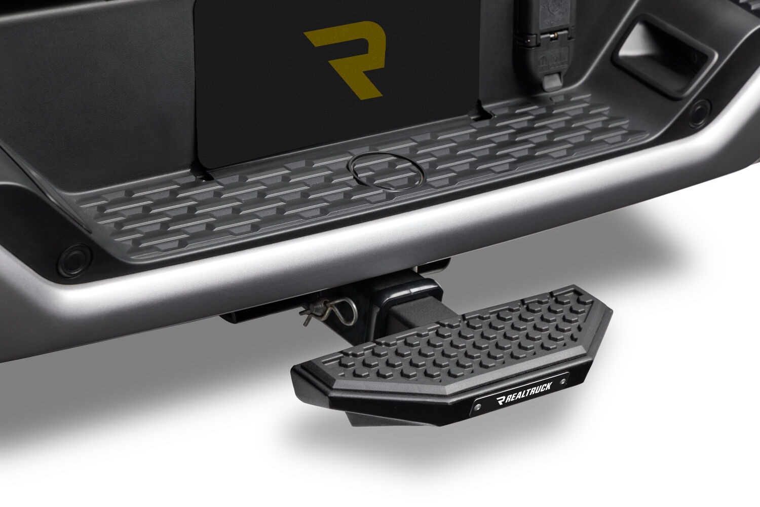 Go Rhino HS3012T - HS-30 Hitch Step, Black, Steel
