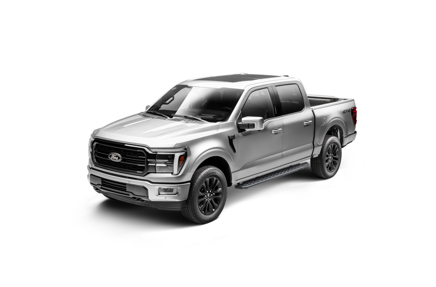 Go Rhino 69615587PC - RB30 Running Boards, Crew Cab, Black