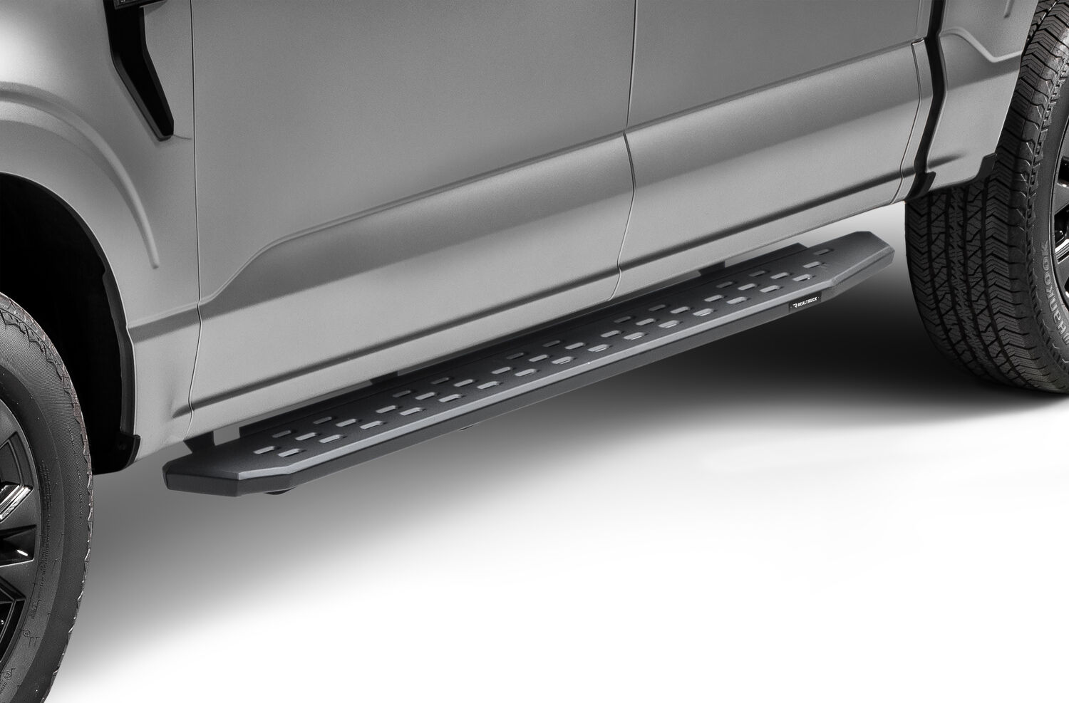 Go Rhino 69615587PC - RB30 Running Boards, Crew Cab, Black