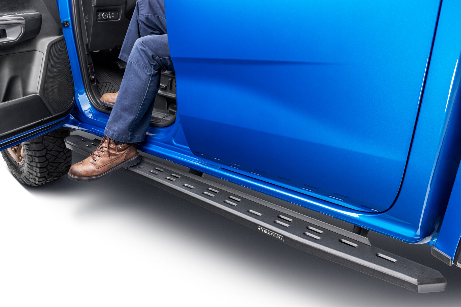 Go Rhino 69636880SPC - RB30 Running Boards, Crew Cab, Black