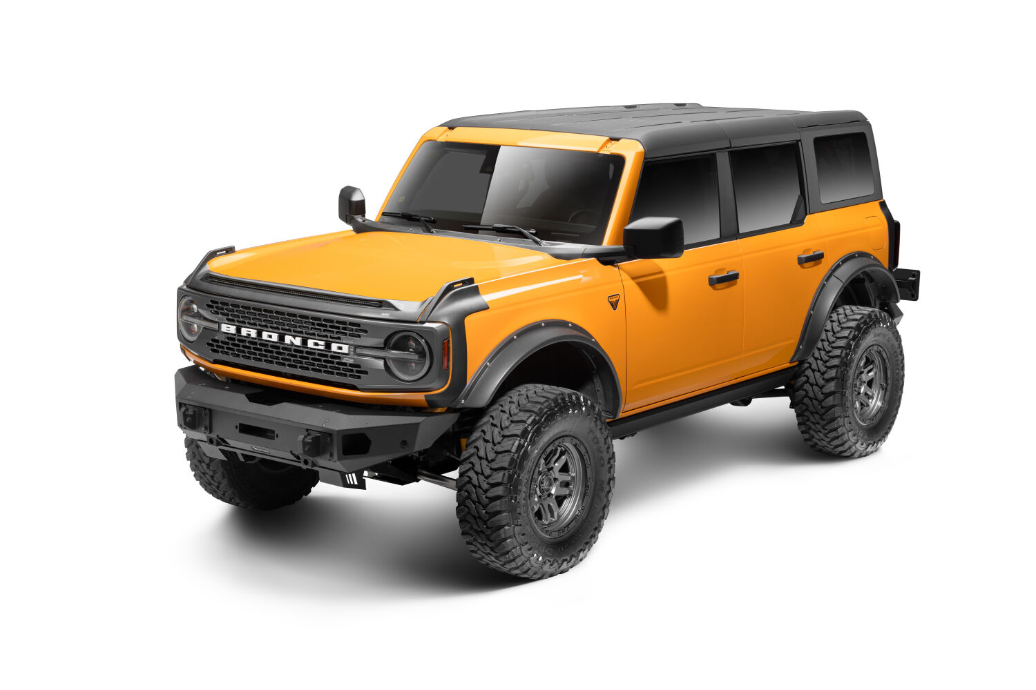 Go Rhino 231400T - Trailline, Black, Powder Coated
