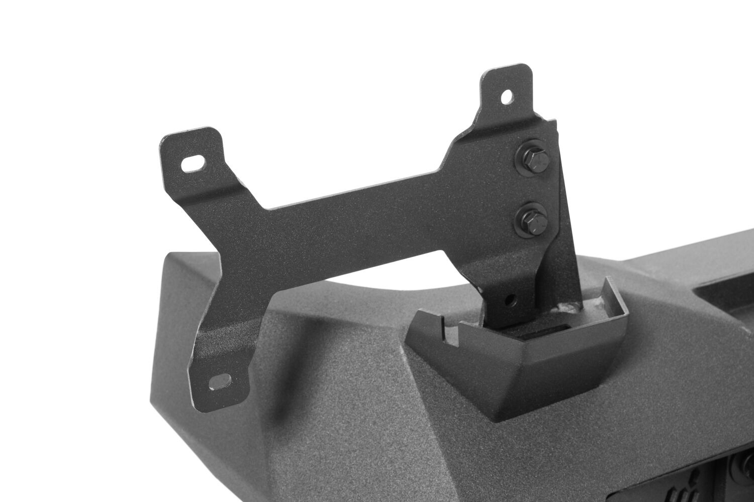Go Rhino 271400T - Bumper Plates & Hardware, Black, Trailline