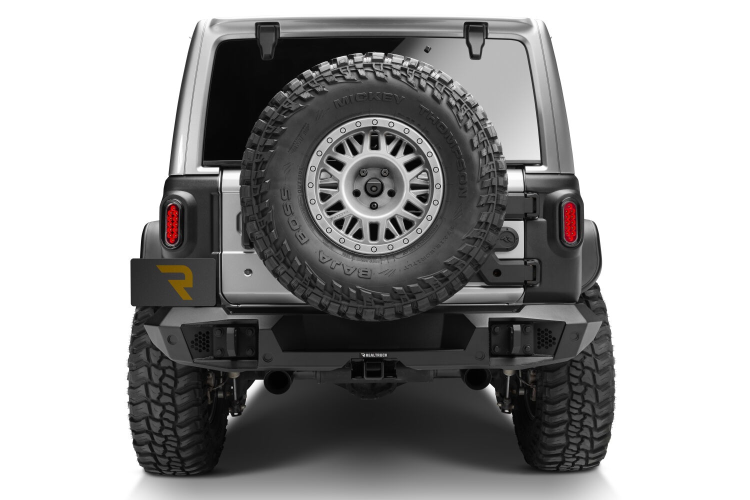 Go Rhino 274120T - Bumper Plates & Hardware, Black, Trailline