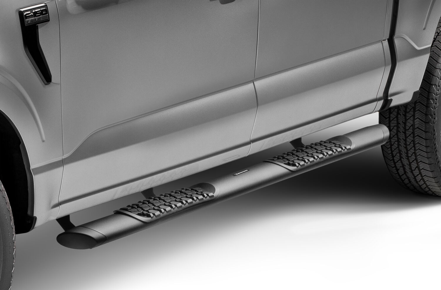 Go Rhino V3415587T - V-Series Side Steps, Crew Cab, Black