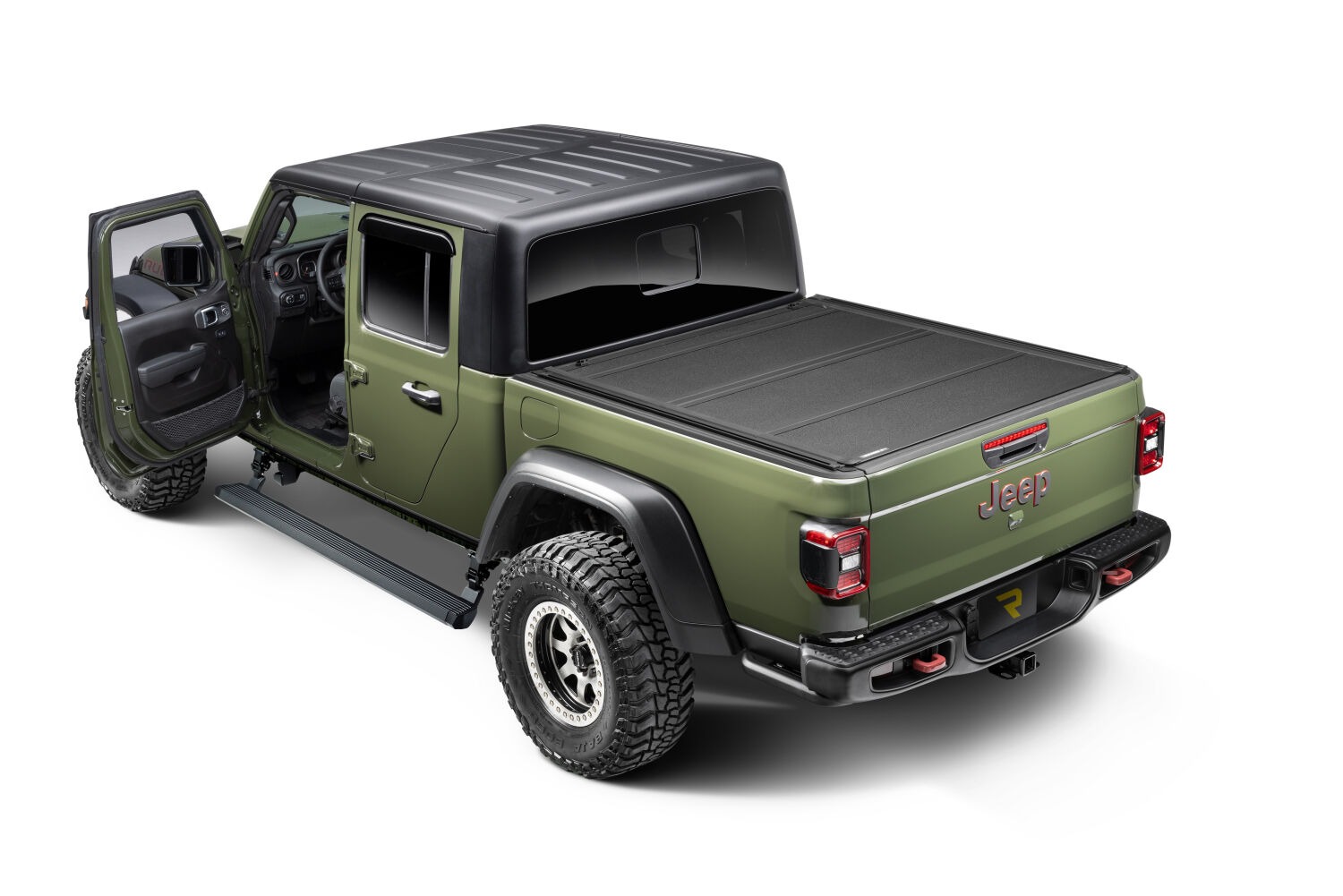 Go Rhino 20451687PC - VoltStep E-Board, Crew Cab, Black