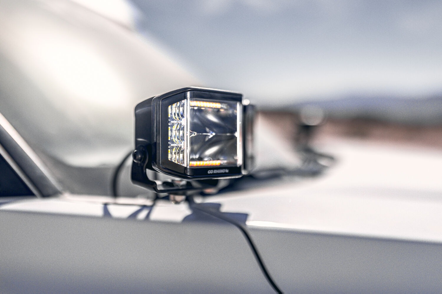 Go Rhino 750700322SCS - LED Light Kits, Anodized, XPLOR Blackout Combo