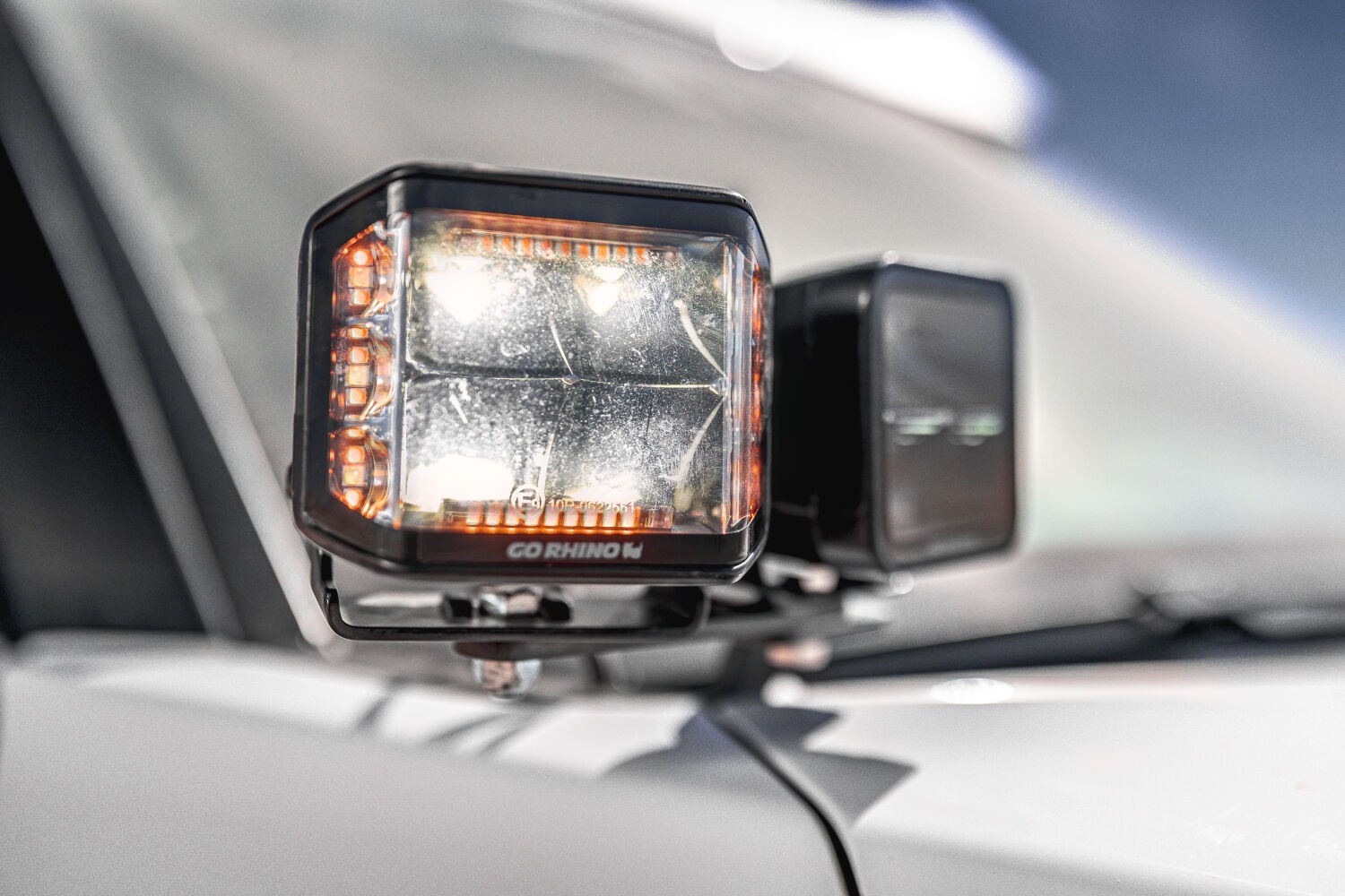 Go Rhino 750700322SCS - LED Light Kits, Anodized, XPLOR Blackout Combo