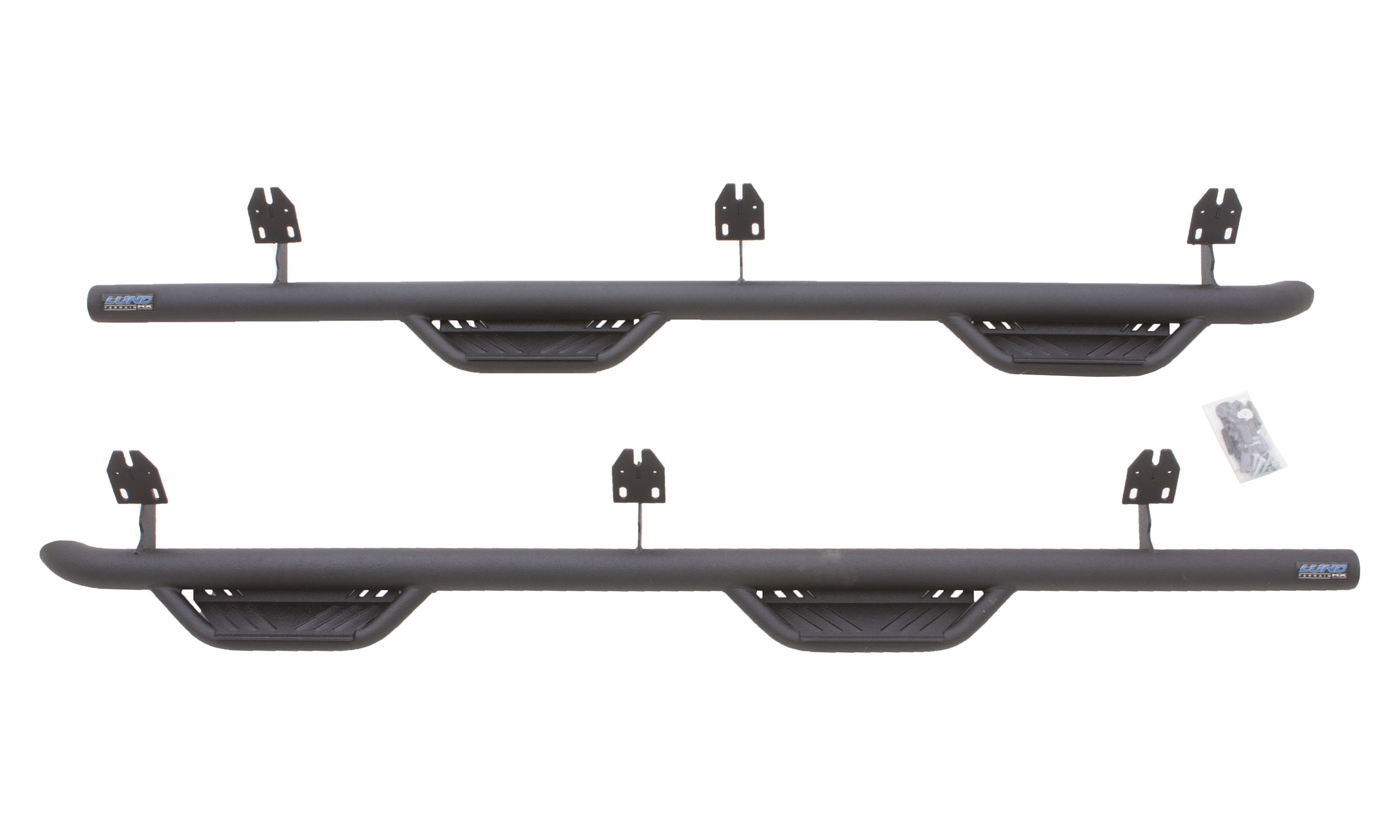 Lund 34641782 - Terrain HX Steps, 2-Piece Set, Black