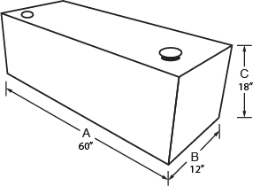 Lund 3350 - Transfer Tanks
