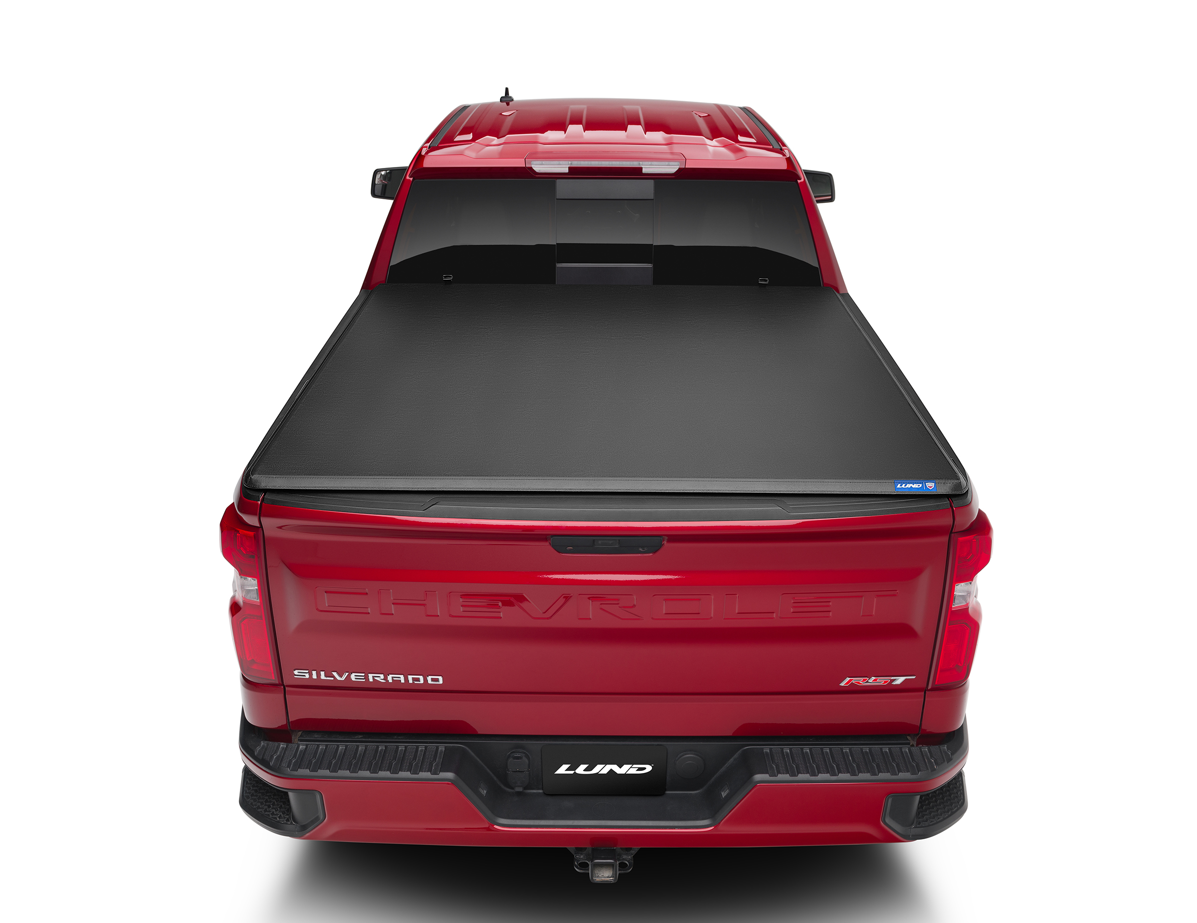 Lund 969166 - Genesis Hard Fold Tonneau Cover, 5'10" Bed, Black