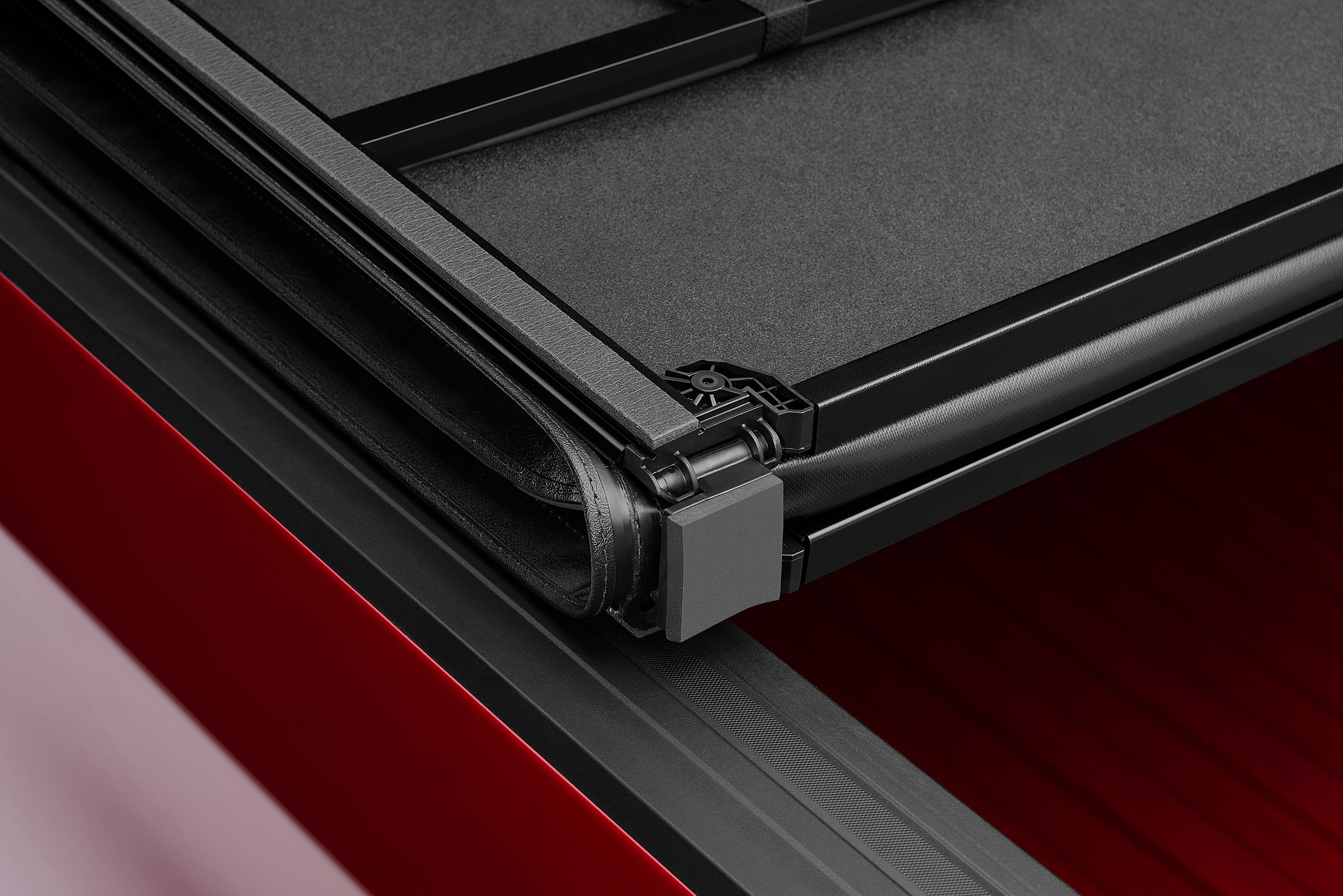 Lund 969263 - Genesis Hard Fold Tonneau Cover, Black, Hard Folding