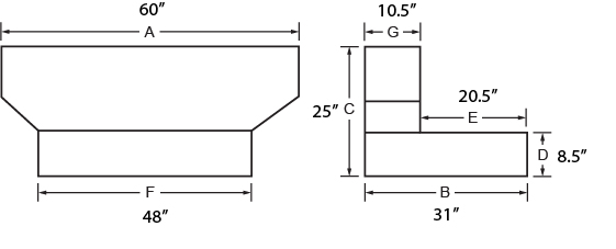 Lund 3259 - Transfer Tanks