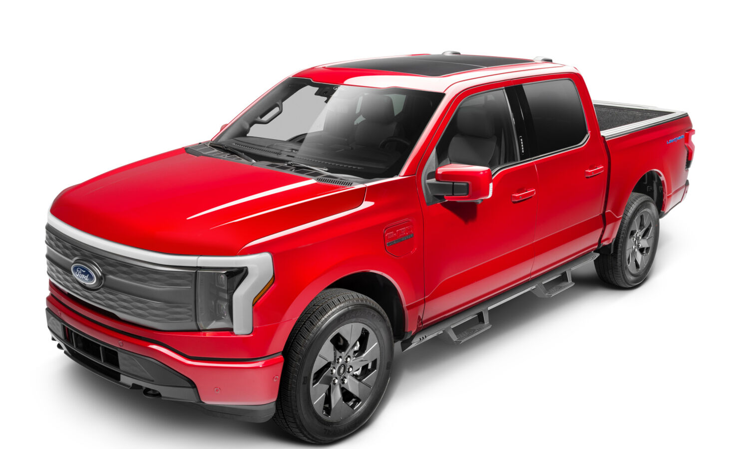 N-Fab EXF15CC-TX - EpYx Drop Steps, Crew Cab, Textured Black