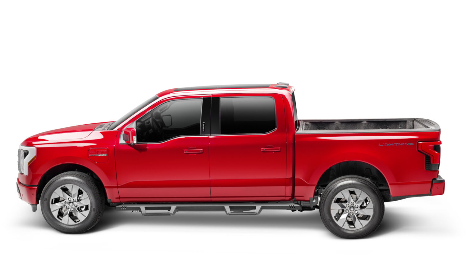N-Fab EXF15CC-TX - EpYx Drop Steps, Crew Cab, Textured Black