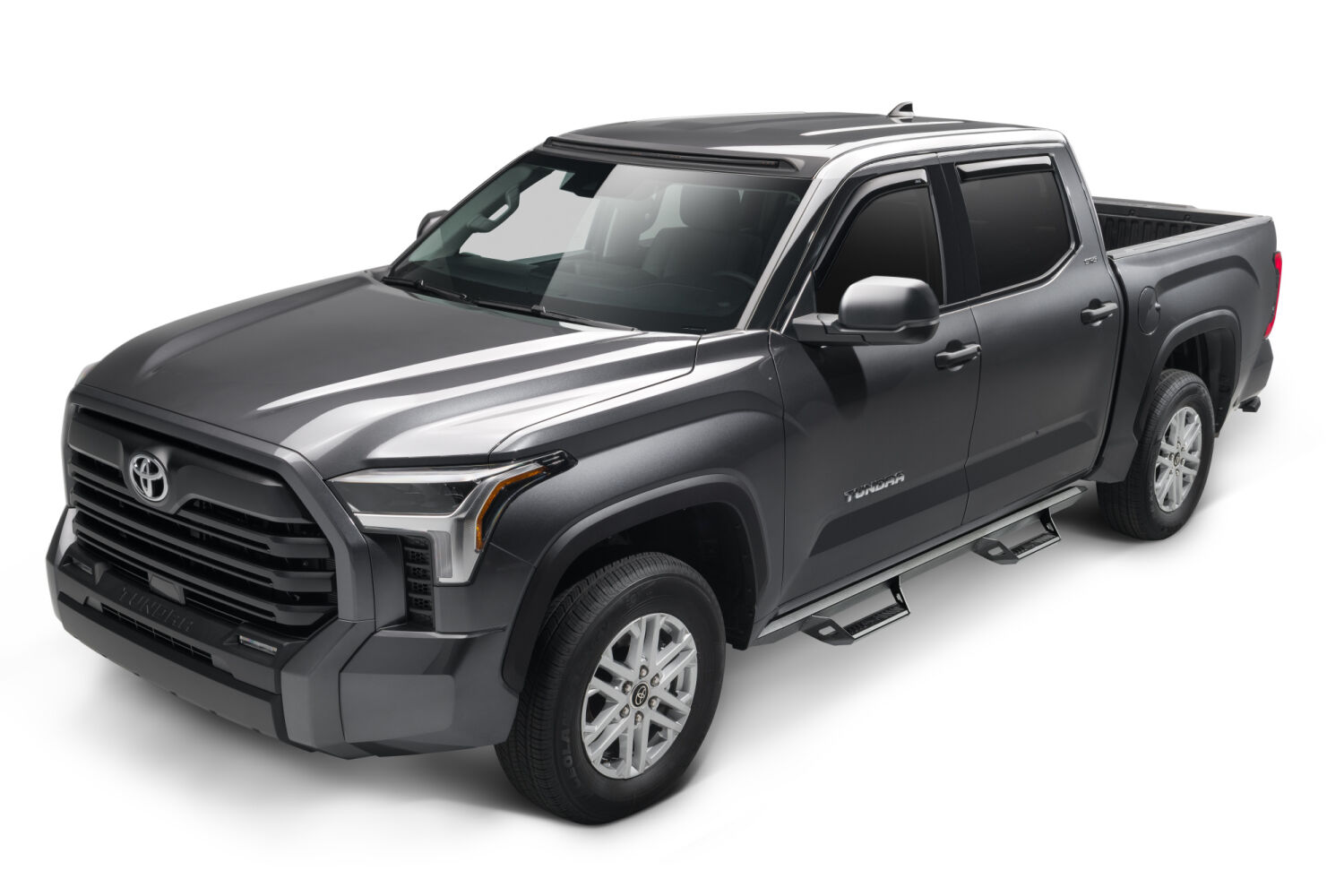 N-Fab PRT2282CC-TX - Predator Pro Steps, Crew Cab, Textured Black