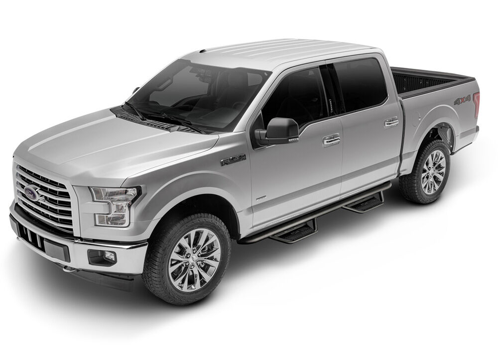 N-Fab HPF0989CC-TX - Podium Steps, Crew Cab, Textured Black