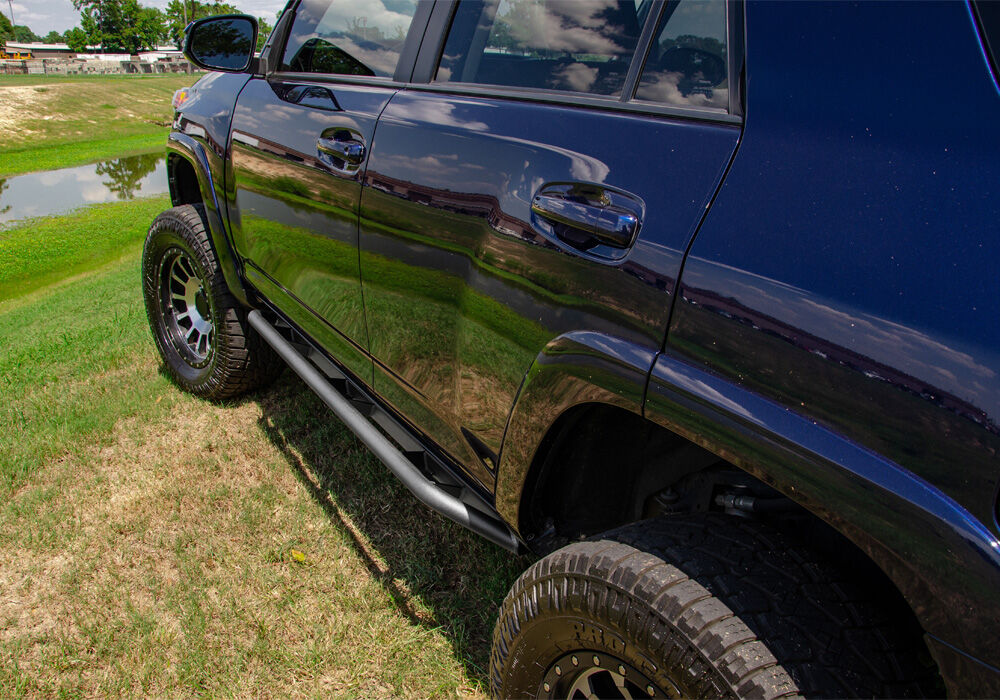 N-Fab TSN22CC-TX - TrailSlider Rock Sliders, Crew Cab, Textured Black