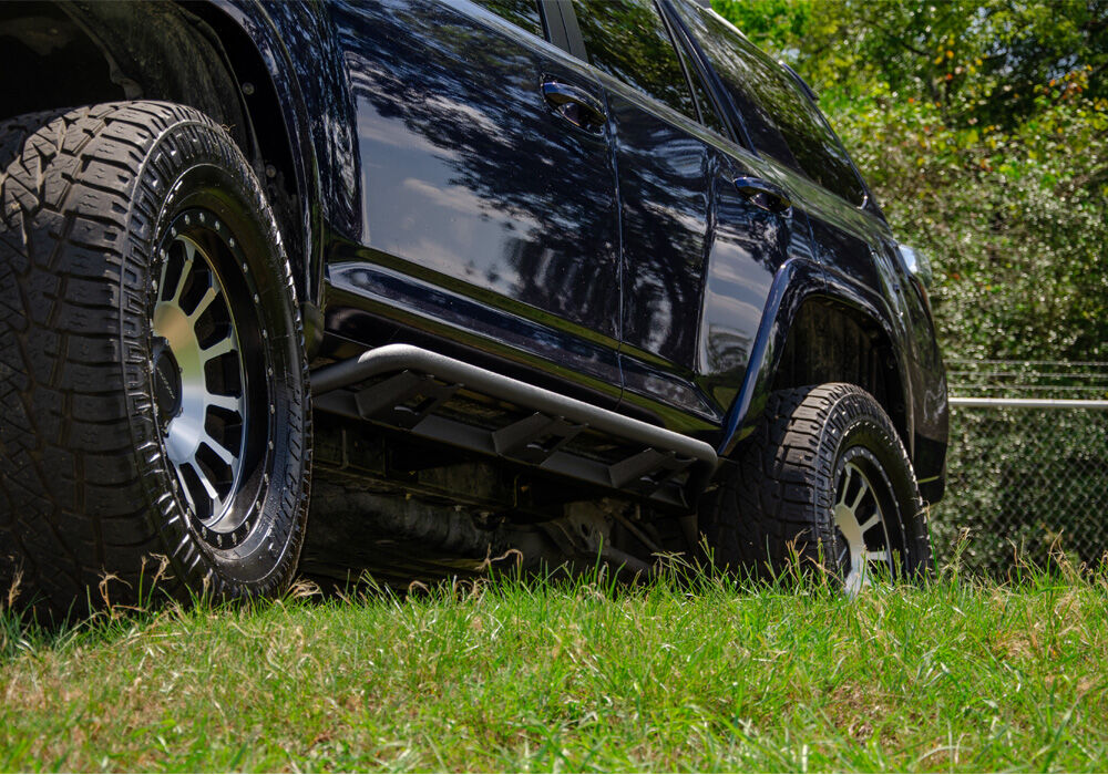N-Fab TSN22CC-TX - TrailSlider Rock Sliders, Crew Cab, Textured Black