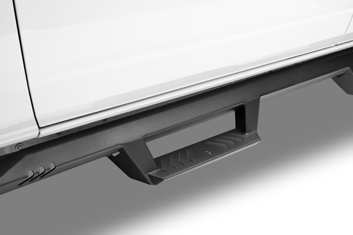 N-Fab EXF214B-TX - EpYx Drop Steps, Black, Powder Coated