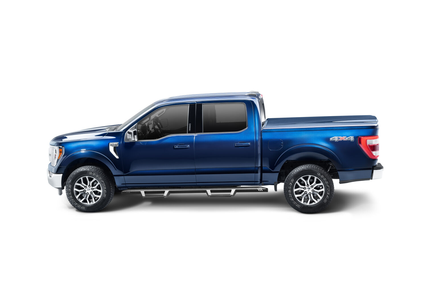 N-Fab EXF15CC-TX - EpYx Drop Steps, Crew Cab, Textured Black