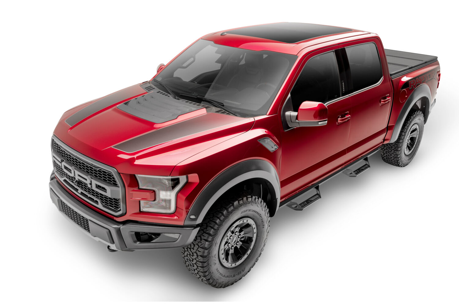 N-Fab PRF1590CC-TX - Predator Pro Steps, Crew Cab, Textured Black