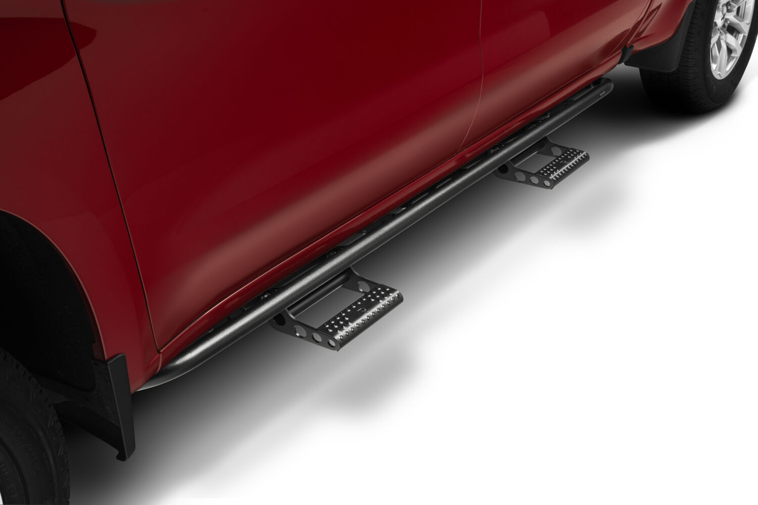 N-Fab C194RKRCCS4 - RKR Step Rails, Crew Cab, Textured Black