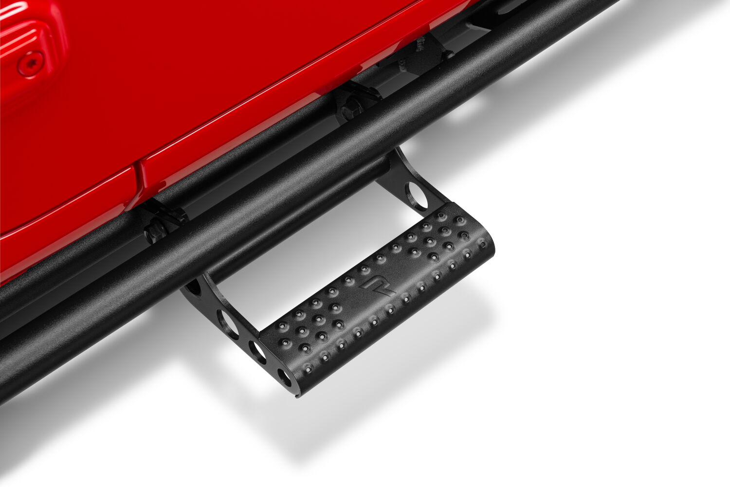 N-Fab J182RKRS2 - RKR Step Rails, Textured Black
